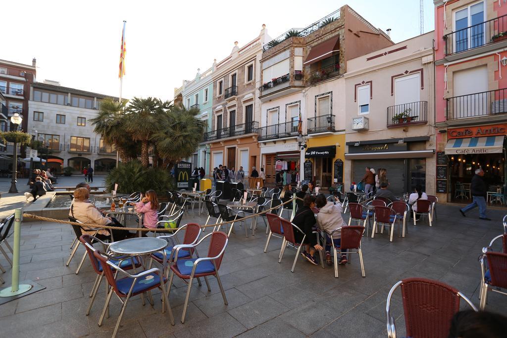 Hostal Atlantic Calella Exterior foto